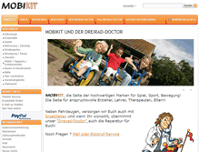 Tablet Screenshot of mobikit.de
